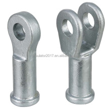 High quality Composite polyer insulator Metal end fittings